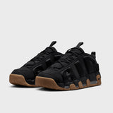 Nike Air More Uptempo Low Black/Black-Gum Med Brown FZ3055-003