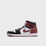 Air Jordan 1 Mid SE White/Black-Dark Pony HF3216-102