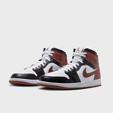 Air Jordan 1 Mid SE White/Black-Dark Pony HF3216-102