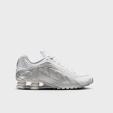 Nike Shox R4 WHITE/METALLIC SILVER-WHITE HQ1988-101