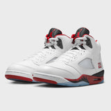 Air Jordan 5 Retro WHITE/FIRE RED-BLACK HQ7978-101