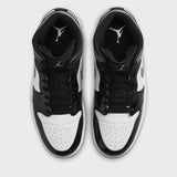 Air Jordan 1 Mid SE Black/Metallic Silver-White HV0789-010