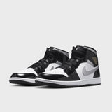 Air Jordan 1 Mid SE Black/Metallic Silver-White HV0789-010