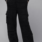 Air Jordan x Tela Women Knit Pants DK SMOKE GREY/BLACK IB0937-070
