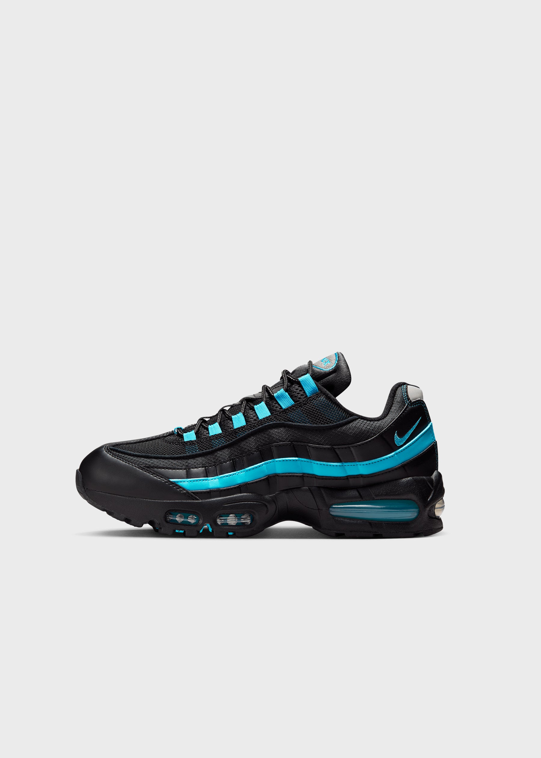 Nike Air Max 95 OG Black/Baltic Blue-Black IB1667-001 โ NOMAD