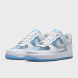 Nike Air Force 1 Retro WHITE/PURE PLATINUM-UNIVERSITY BLUE IB5724-100