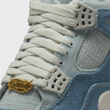 Women's Air Jordan 4 Retro Worn Blue SAIL/SAIL-GUM LIGHT BROWN-WORN BLUE IB6716-100