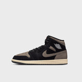 Air Jordan 1 Mid BLACK/OLIVE GREY-LT WILD MANGO IB7110-002