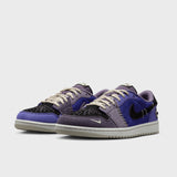 Air Jordan 1 Retro Low REGENCY PURPLE/VAPOR GREEN-BLACK IH2309-500