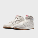 Air Jordan 1 Mid SE PHANTOM/SAIL-GUM DARK BROWN IO2051-001