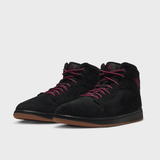 Air Jordan 1 Mid SE BLACK/TEAM RED-GUM MED BROWN IQ5491-001