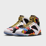 Air Jordan 7 Retro Miro White/Metallic Gold-Sport Red IQ6573-100