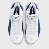 Nike Shox BB4 White/Midnight Navy- Metallic Silver IR1983-100