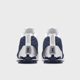 Nike Shox BB4 White/Midnight Navy- Metallic Silver IR1983-100