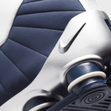 Nike Shox BB4 White/Midnight Navy- Metallic Silver IR1983-100