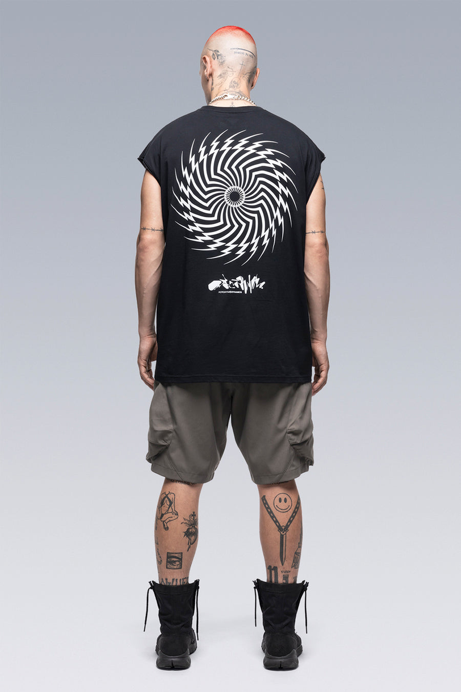 S25-PR-C Sleeveless Tee Black