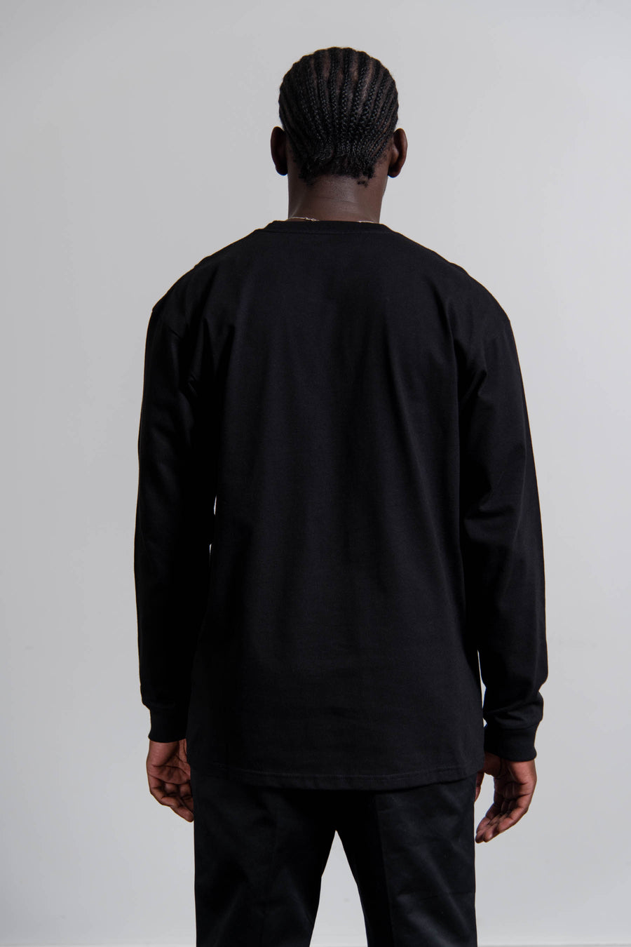 Long Sleeve Chase Tee Black/Gold