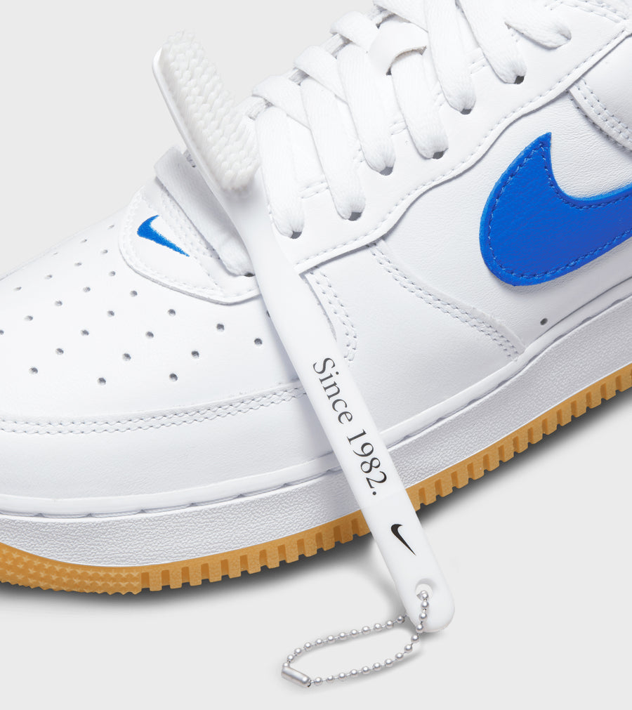 Nike Air Force 1 Low Retro - White | University Gold | Gum Yellow / 9