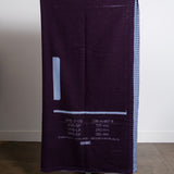 Anagram Blanket Deep Purple OABT990267