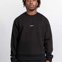 Mark Crewneck Sweater Black OAMT704186 – NOMAD