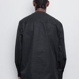 Heavy Organic Cotton Poplin Shirt Black J21DL0032