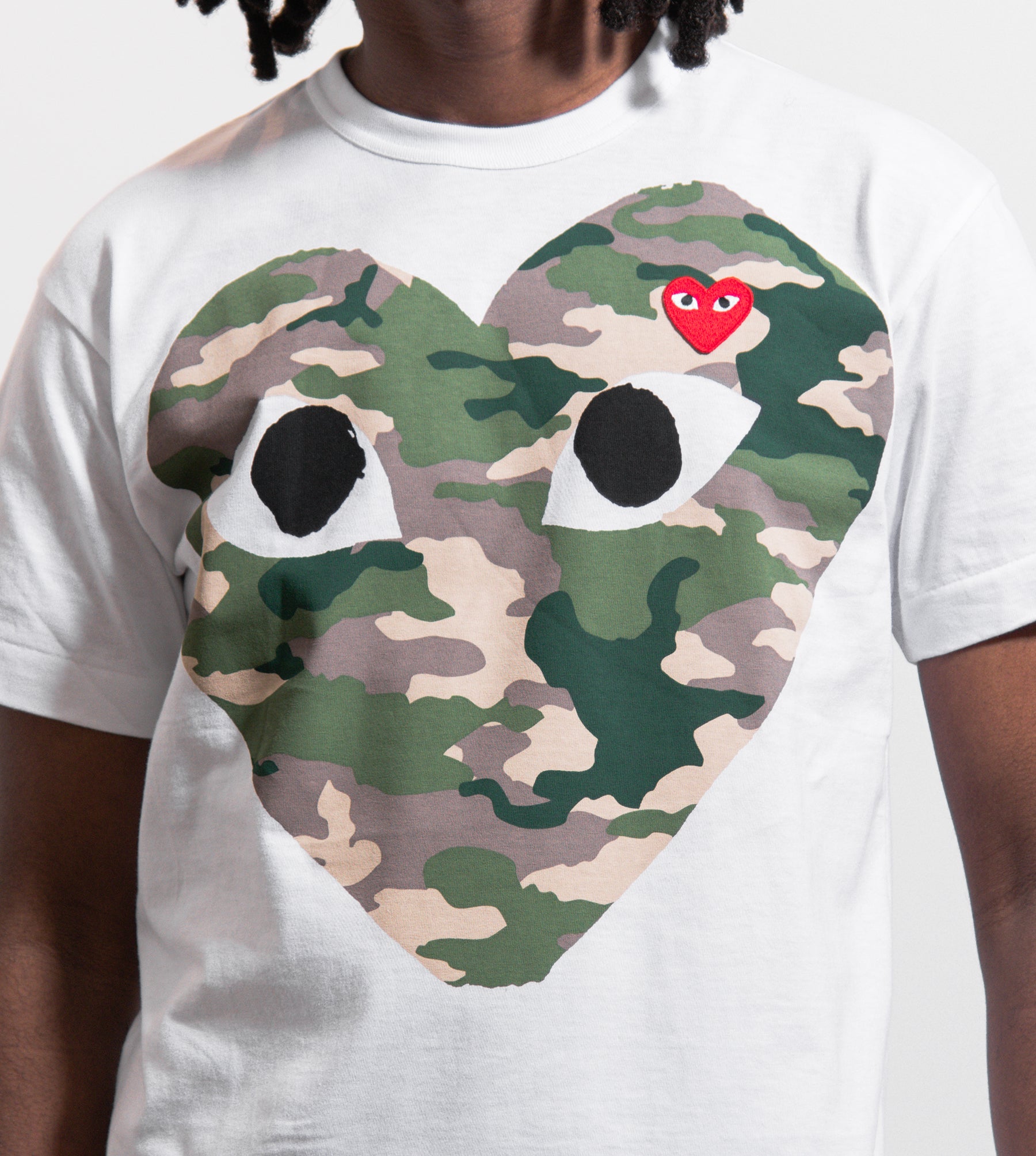 Cdg hotsell shirt camo