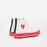 PLAY Red Sole Chuck Taylor High Off-White K124-001-2