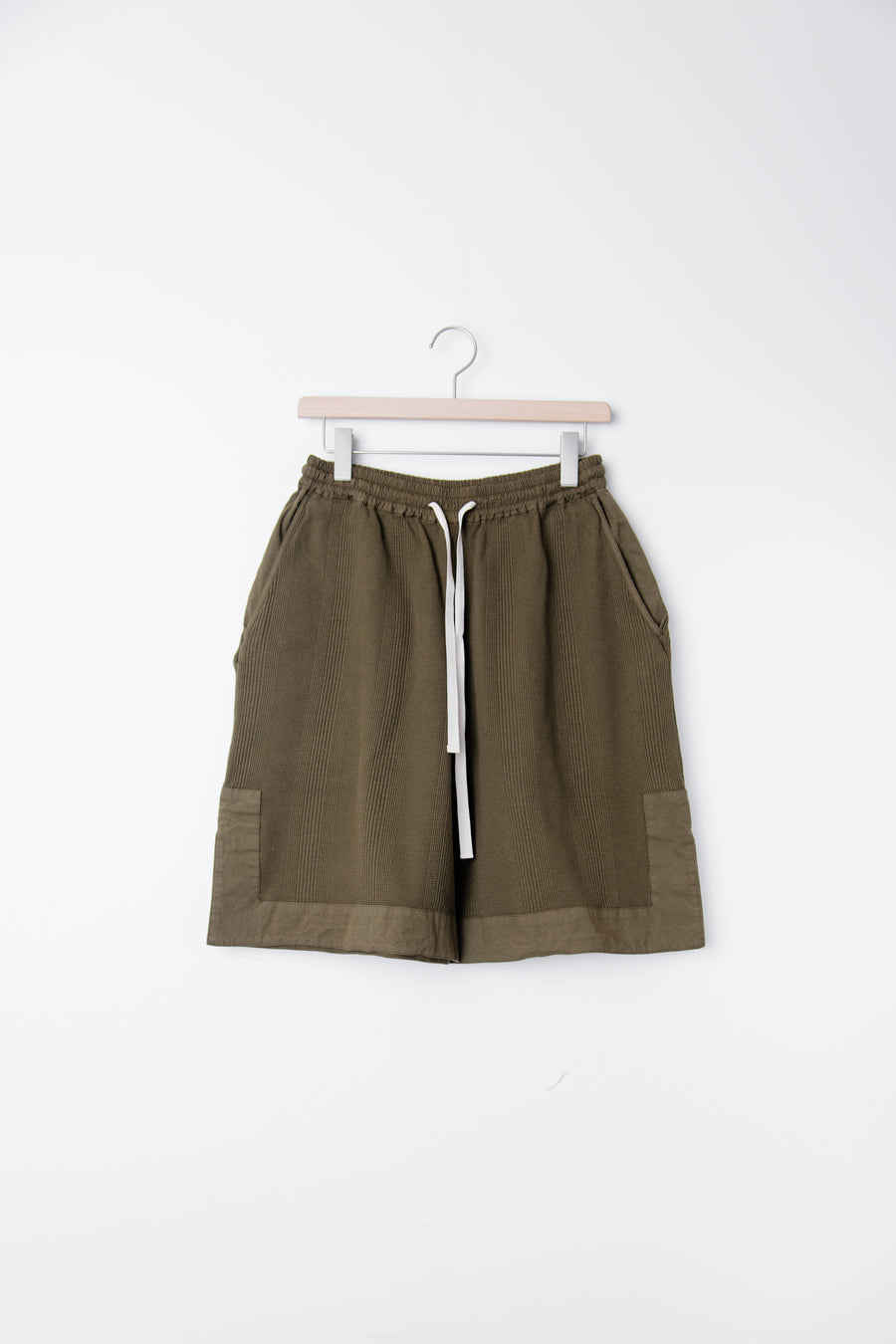 Waffle Stripe Short Medium Green JPUU707501