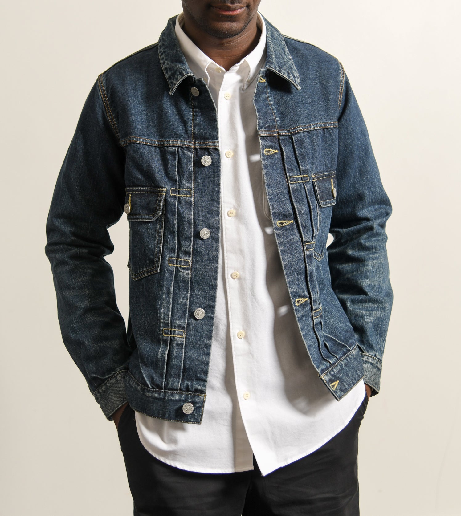 Visvim SS 101 Jacket DMGD-1003 Indigo – NOMAD