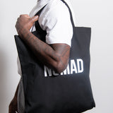 Nomad Tote Bag Black/White