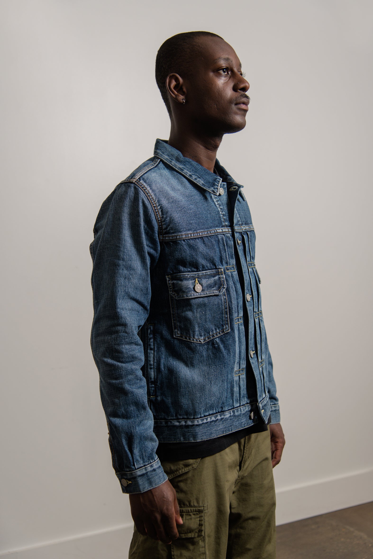 Social Sculpture 101 JKT DMGD-1001 Indigo – NOMAD