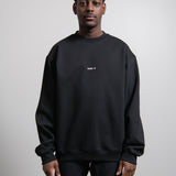 Collage Crewneck Sweater Black