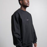 Collage Crewneck Sweater Black