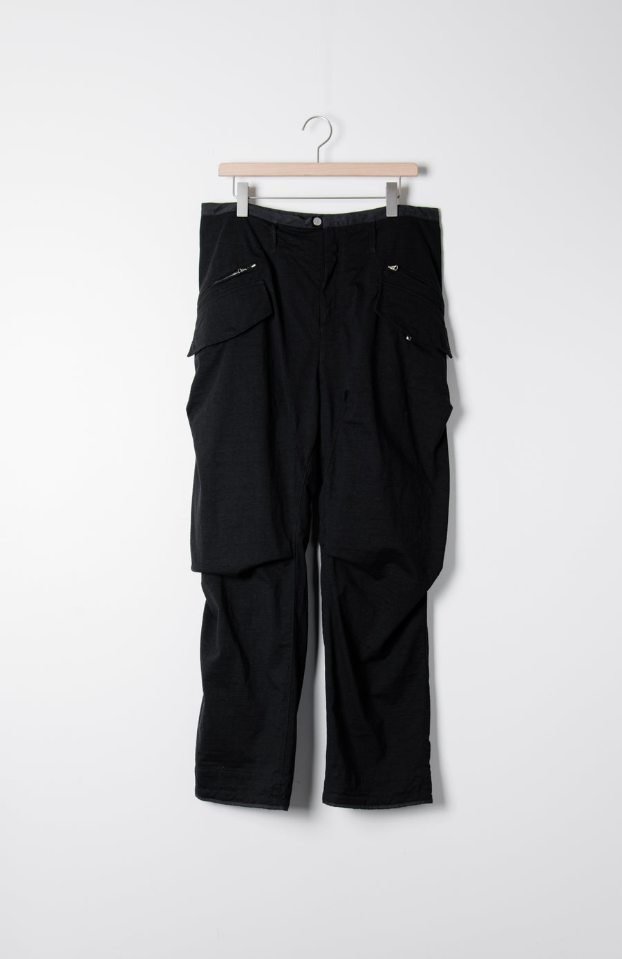 High Density R-Nylon Garment Dyed Pant Black 30303
