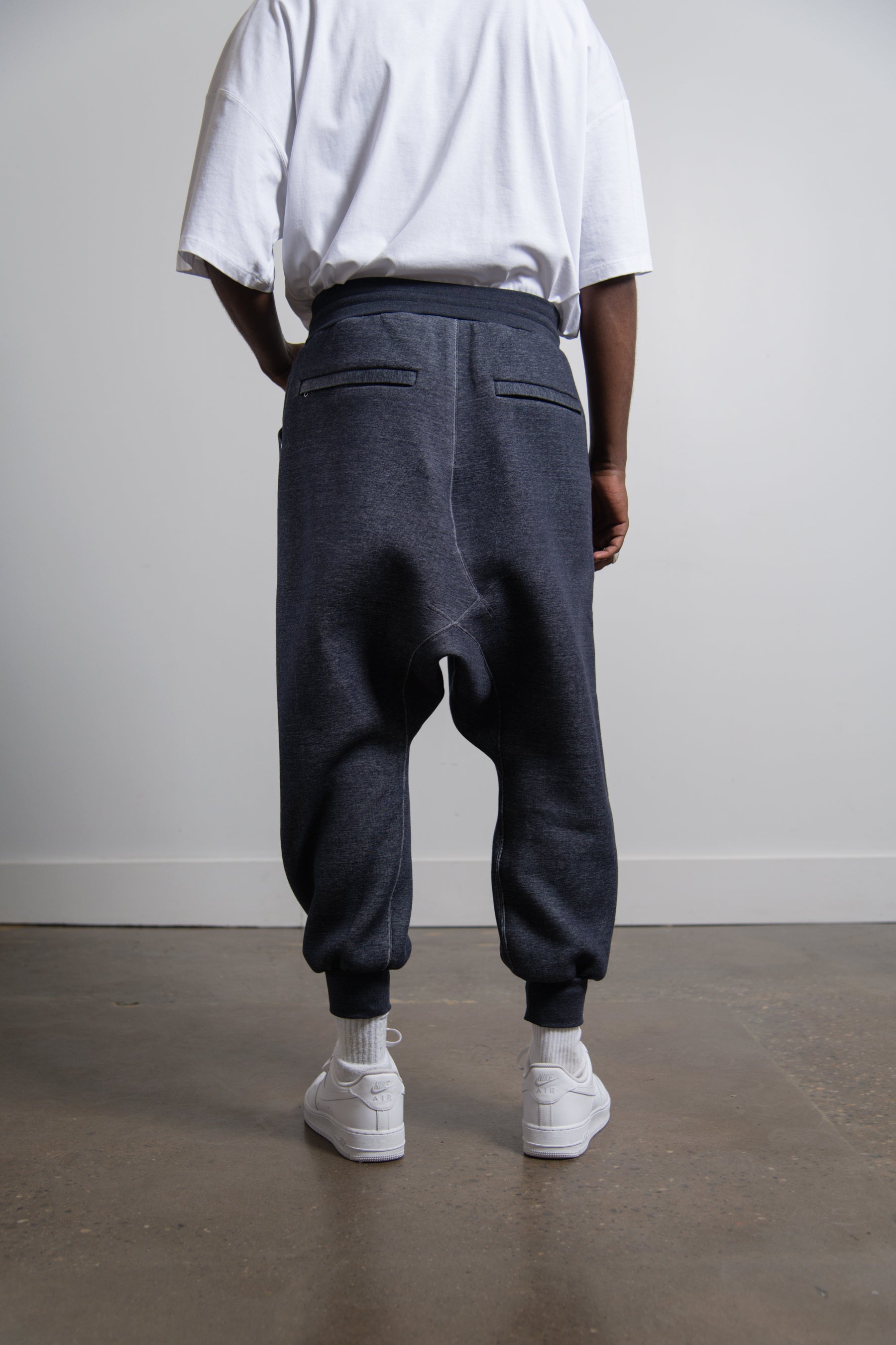 Rebuilt Track Sarrouel Pant Navy