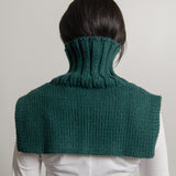 Knit Collar Moss Green