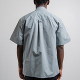 Short Sleeve Pin Shirt Grey