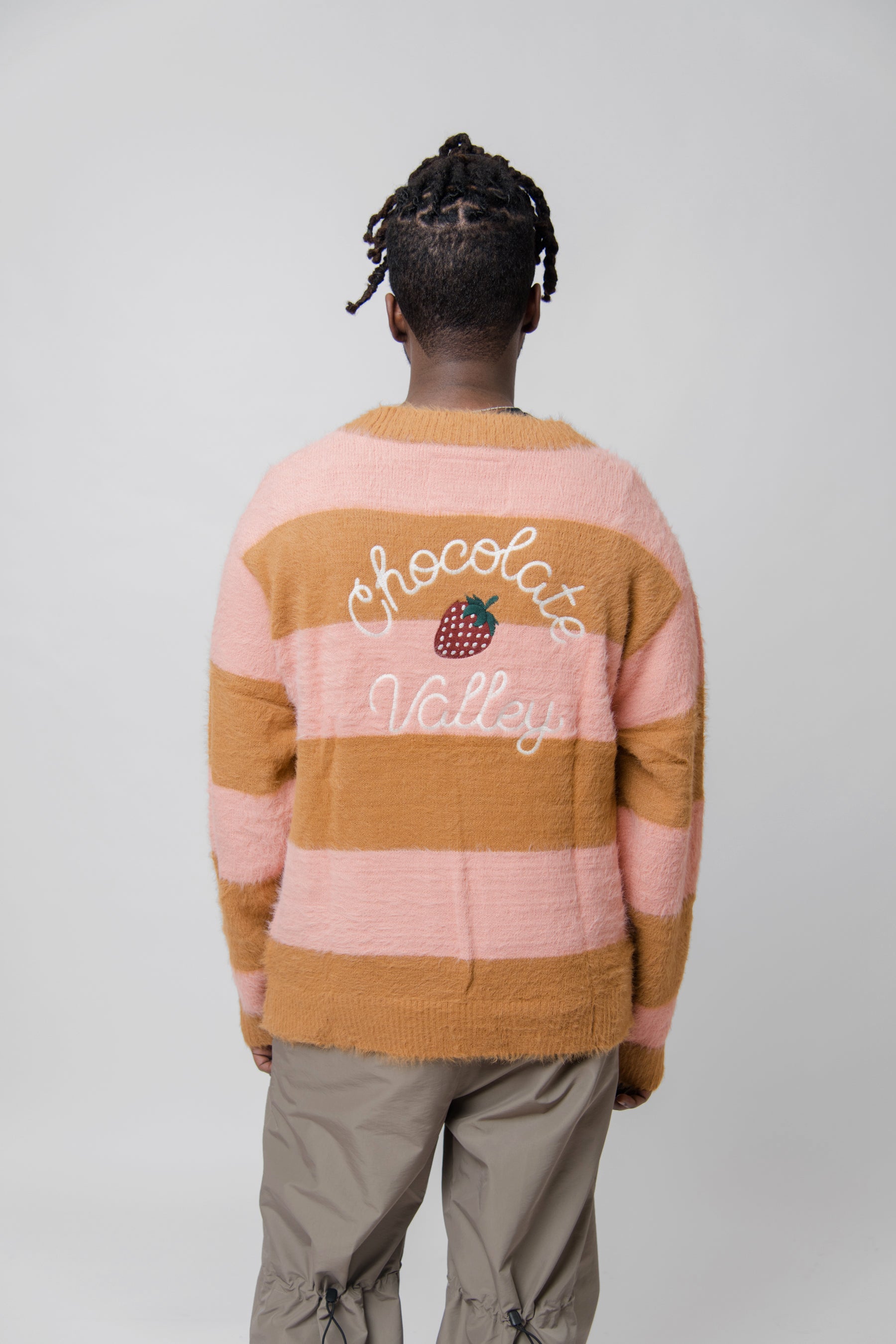 Joe Fresh Goods Fuzzy Cardigan Coral Almond 7SQ1ZEE (LAUNCH