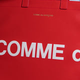 Huge Logo Tote Bag Red