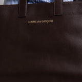 Classic Leather Tote Bag Brown