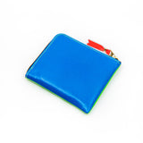 Super Fluo 2-Sided Zip Wallet Blue/Green SA3100SF