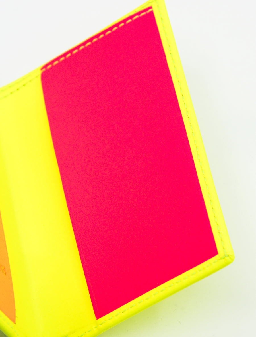 Super Fluo Cardholder Yellow SA6400SF