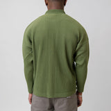 MC March Pleated Shirt Olive Green JJ111-64