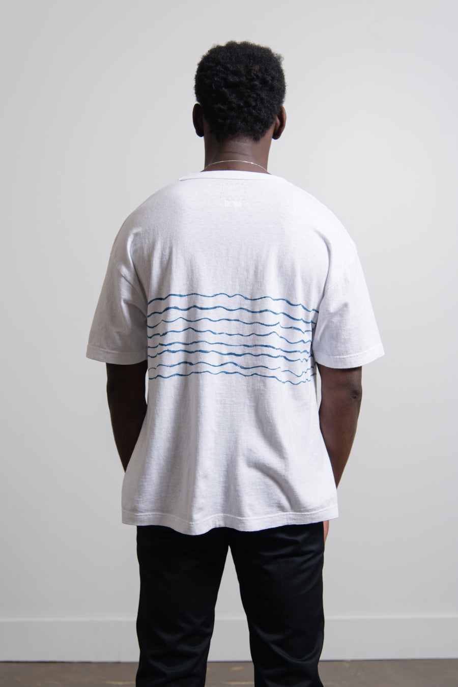 Springs Jumbo Tee White/Blue