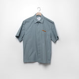 Short Sleeve Pin Shirt Grey