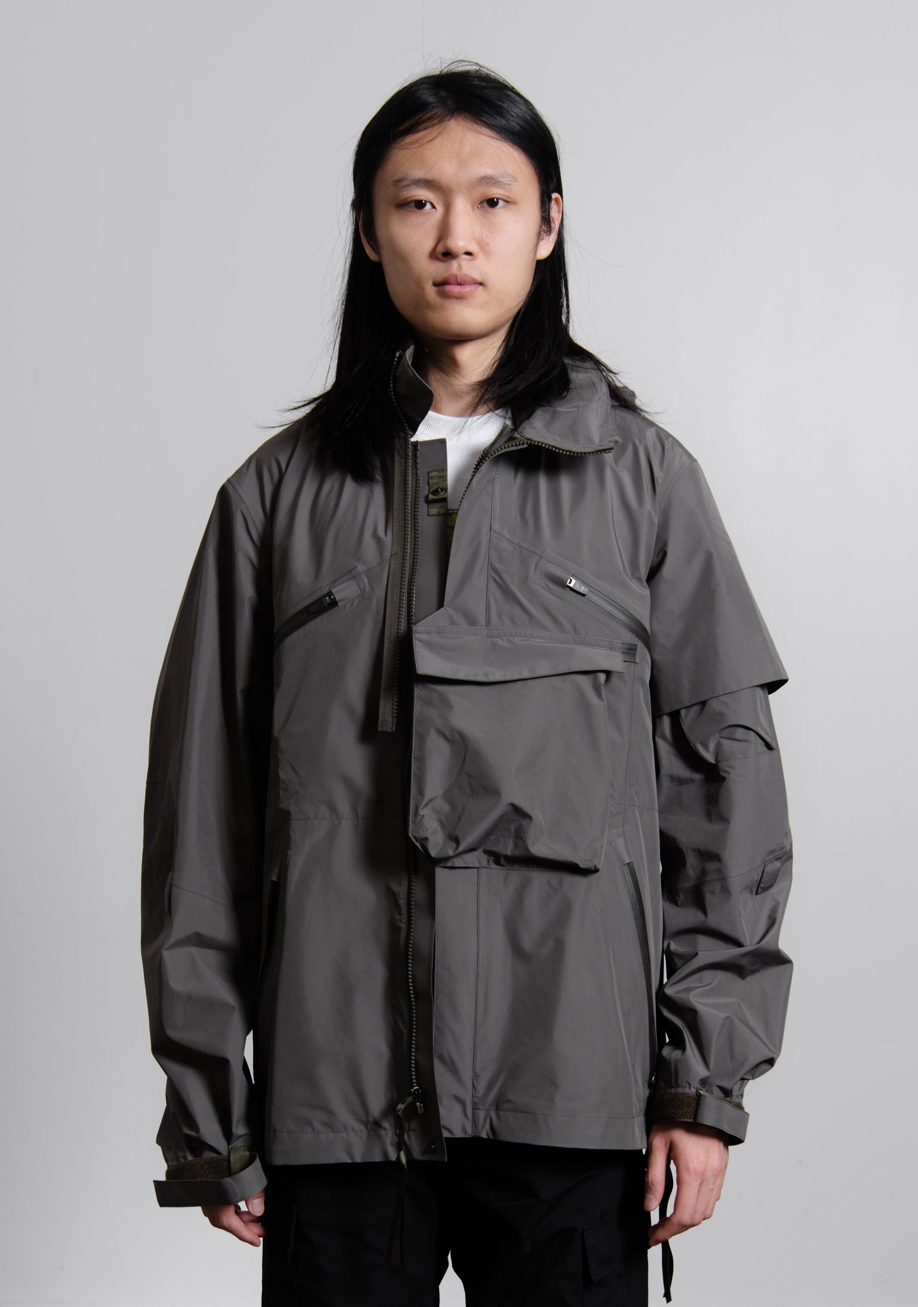 J1W-GTPL Jacket Backer Grey