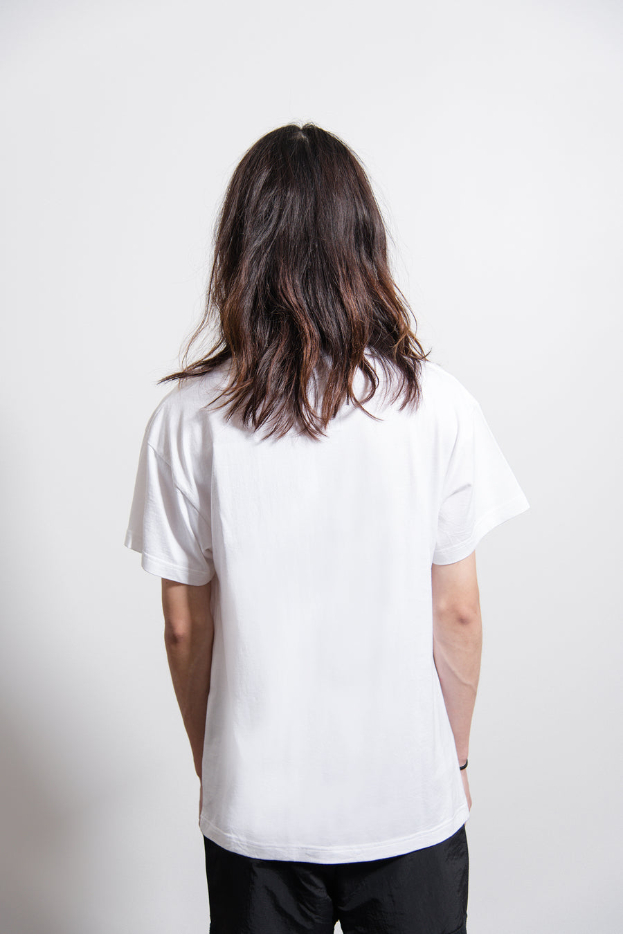 Graphic Short Sleeve Tee White/Black