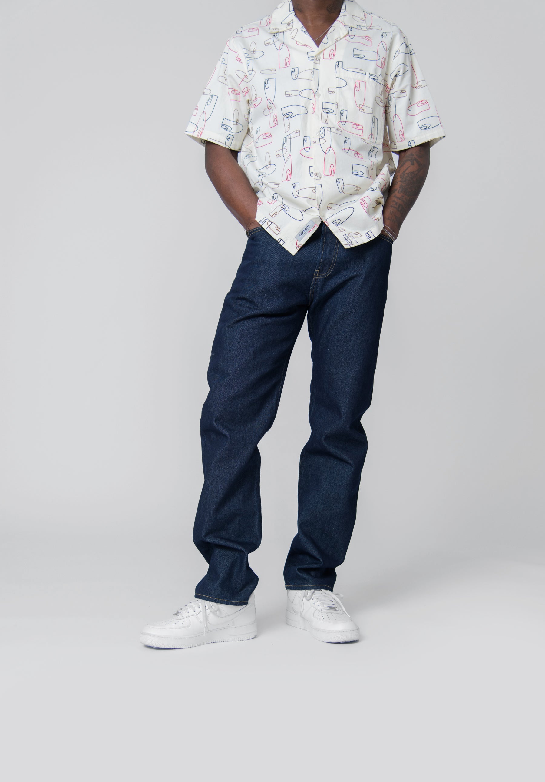 Pontiac Pant Blue One Wash – NOMAD - Main Image