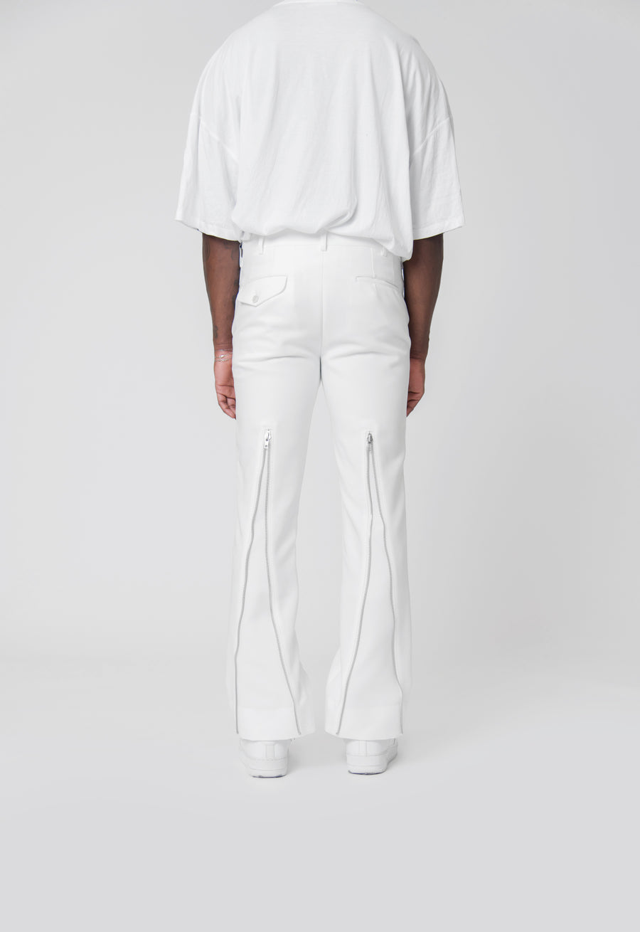 Zip Trouser White PK-P013