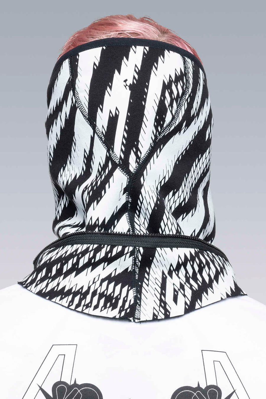 NG4-PS Powerstretch Zip Neck Gaiter Zebra